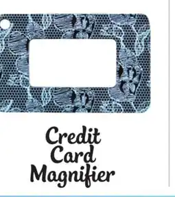 Ocean State Job Lot Credit Card Magnifier offer