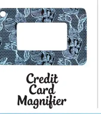 Ocean State Job Lot Credit Card Magnifier offer