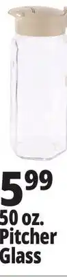 Ocean State Job Lot 50 oz. Pitcher Glass offer