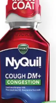 Ocean State Job Lot Vicks NyQuil Cough DM+ Congestion Relief Maximum Strength offer
