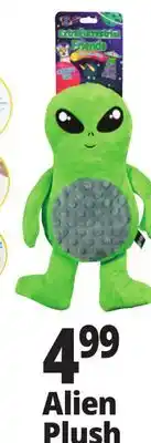 Ocean State Job Lot Alien Plush offer