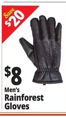 Ocean State Job Lot Men's Rainforest Gloves offer