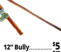 Ocean State Job Lot 12 Premium Bully Stick Pet Chew offer