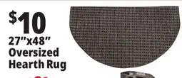 Ocean State Job Lot Oversized Hearth Rug 27 x 48 offer