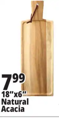 Ocean State Job Lot 18x6 Natural Acacia offer