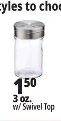 Ocean State Job Lot Spice Jars 3 oz offer