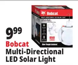 Ocean State Job Lot Bobcat Multi-Directional LED Solar Light offer