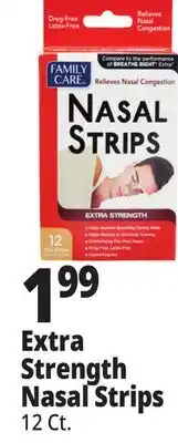 Ocean State Job Lot Extra Strength Nasal Strips offer