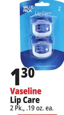 Ocean State Job Lot Vaseline Lip Care offer