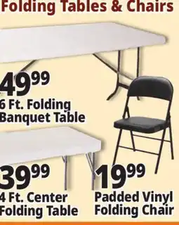 Ocean State Job Lot Folding Tables & Chairs offer