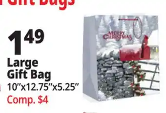 Ocean State Job Lot Large Gift Bag offer