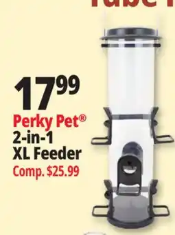 Ocean State Job Lot Perky-Pet 2-In-1 XL Bird Feeder offer
