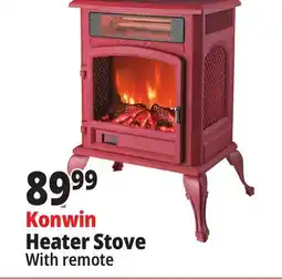 Ocean State Job Lot Freestanding Mini Stove Heater 1500W White offer