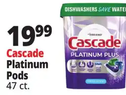 Ocean State Job Lot Cascade Platinum Plus Dishwasher Pods 47 Ct offer