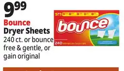 Ocean State Job Lot Bounce Free & Gentle Dryer Sheets 240 Count offer
