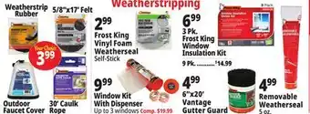 Ocean State Job Lot Weatherstripping offer