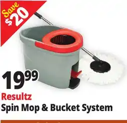 Ocean State Job Lot Spin Mop & Bucket System offer