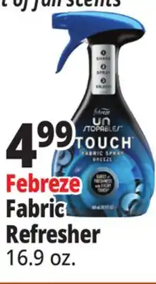 Ocean State Job Lot Febreze Fabric Refresher offer