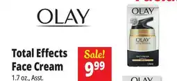Ocean State Job Lot Olay Total Effects 7-In-1 Day Cream 1.7 oz offer