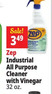 Ocean State Job Lot ZEP Industrial Cleaner with Vinegar 32 oz offer