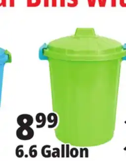 Ocean State Job Lot HemiCasa Medium Clear Oscar Bin with Lid and Handles 25 L offer