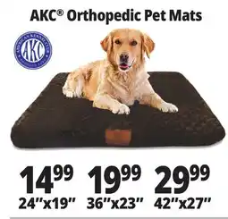 Ocean State Job Lot AKC Orthopedic Pet Mats offer