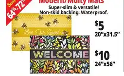 Ocean State Job Lot Modern/Multy Mats offer