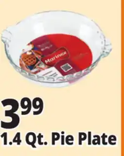Ocean State Job Lot 1.4 Qt. Pie Plate offer