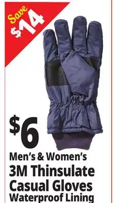 Ocean State Job Lot Women's Casual Fleece Winter Gloves offer