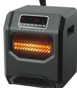 Ocean State Job Lot Lifesmart 6 Element Infrared Heater with Front Air Intake offer