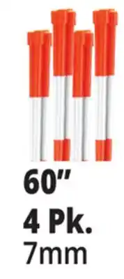 Ocean State Job Lot 60 4 Pk. Fiberglass Driveway Markers offer