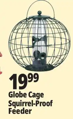 Ocean State Job Lot Yankee Trader Globe Cage Squirrel Proof Bird Feeder offer