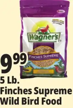 Ocean State Job Lot Wagner's Finches Supreme Premium Wild Bird Food 5 lbs offer