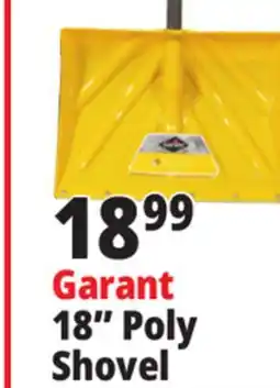 Ocean State Job Lot Garant 18 Poly Shovel offer