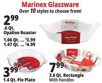 Ocean State Job Lot Marinex Glassware offer