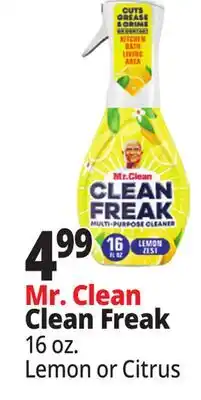 Ocean State Job Lot Mr. Clean Freak Lemon Zest Multi-Surface Cleaner 16 fl. oz offer