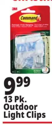 Ocean State Job Lot 13 Pk. Outdoor Light Clips offer