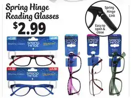 Ocean State Job Lot Spring Hinge Reading Glasses offer