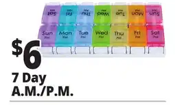 Ocean State Job Lot 7 Day Pill Planner offer