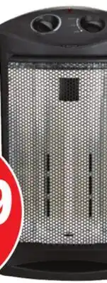 Ocean State Job Lot Konwin Infrared Quartz Tower Heater with Fan offer