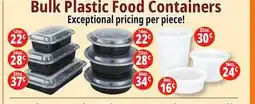 Ocean State Job Lot Deli Storage 32 oz Round Containers with Lids 5 Count offer