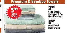 Ocean State Job Lot Premium & Bamboo Towels offer