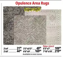 Ocean State Job Lot Opulence Area Rugs offer