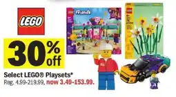 Meijer Select LEGO Playsets offer