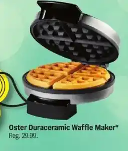 Meijer Oster Duraceramic Waffle Maker offer