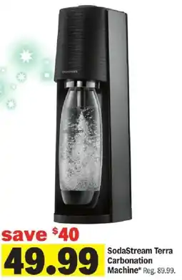 Meijer SodaStream Terra Carbonation Machine offer