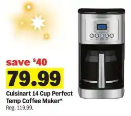 Meijer Cuisinart 14 Cup Perfect Temp Coffee Maker offer