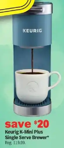 Meijer Keurig K-Mini Plus Single Serve Brewer offer