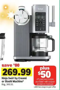 Meijer Ninja Swirl by Creami or Slushi Machine offer