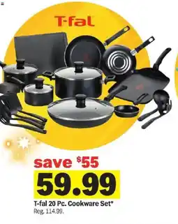 Meijer T-fal Cookware Set offer
